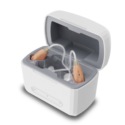 Фото: 16-канальный слуховой аппарат с зарядным кейсом Audivox-2 16-канальный слуховой аппарат с зарядным кейсом Audivox-2