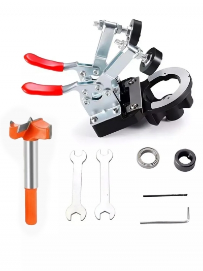 Шаблон для врезки мебельных петель круглый Fixette 35 мм-6