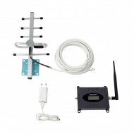 Усилитель сигнала сотовой связи Lintratek 900 MHz (для 2G) 65 dBi, кабель 10 м., комплект