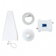 Усилитель сигнала связи Power Signal Dual Band 900/1800 MHz (для 2G, 3G, 4G) 70 dBi, кабель 15 м., комплект